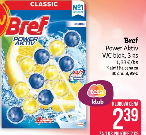Bref Power Aktiv Lemon