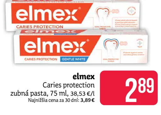 elmex® Caries Protection zubná pasta bez mentolu