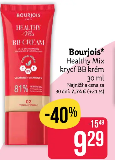 Bourjois Healthy Mix krycí BB krém