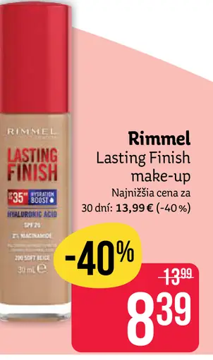 Rimmel Lasting Finish make-up