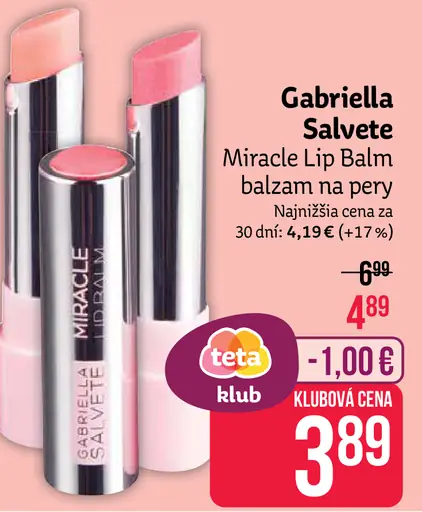 Gabriella Salvete balzam na pery Miracle Lip Balm