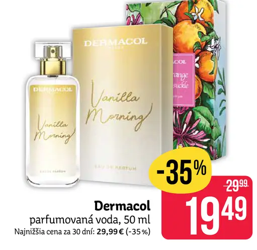 Dermacol Vanilla Morning parfumovaná voda