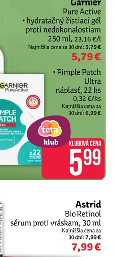 Garnier Pure Active hydratačný čistiaci gél proti nedokonalostiam