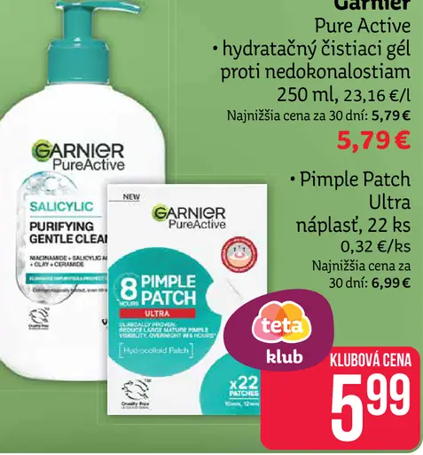 Garnier Pure Active Pimple Patch Ultra náplasti