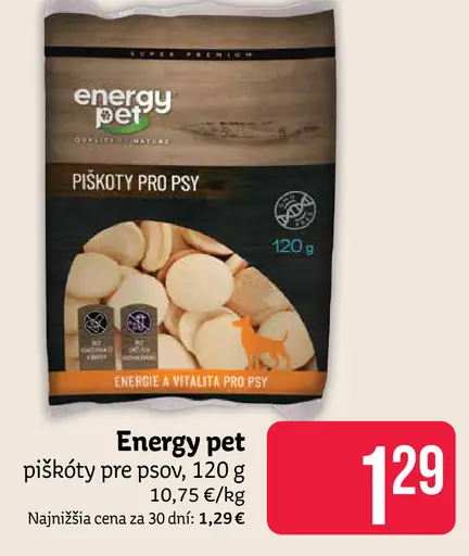 Energy Pet piškóty pre psy