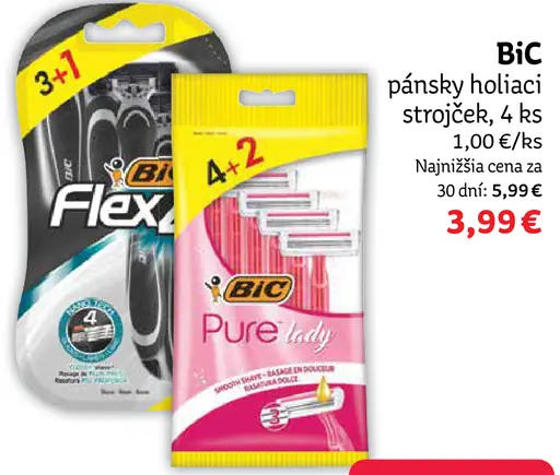 BiC pánske holiace strojčeky