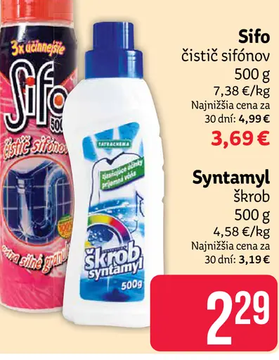 Sifo čistič sifónov