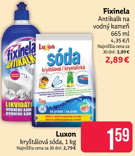 Fixinela Antikal proti vodnému kameňu