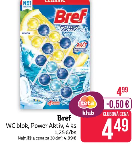 Bref Power Aktiv WC blok