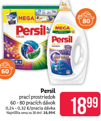 Persil Color prací prostriedok – gél a kapsuly