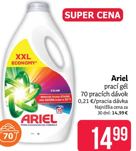 Ariel prací gél Color XXL Economy