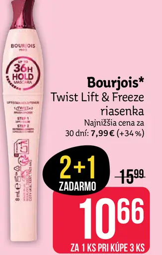 Bourjois Twist Lift & Freeze 36H riasenka