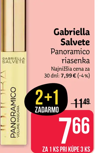 Gabriella Salvete xXpress riasenka na obočie