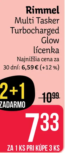 Rimmel Multi Tasker Turbocharged Glow lícenka