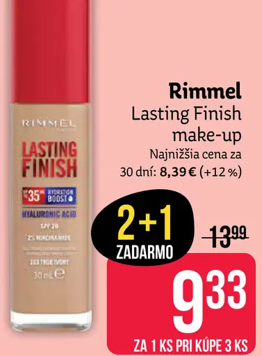 Rimmel Lasting Finish make-up