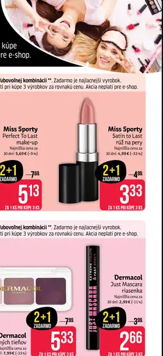 Miss Sporty Satin to Last rúž na pery