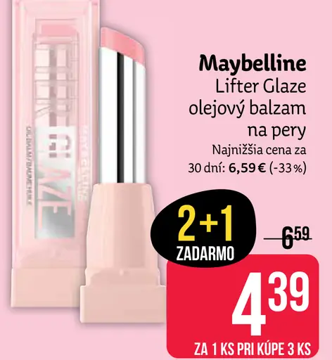 Maybelline olejový balzam na pery Lifter Glaze