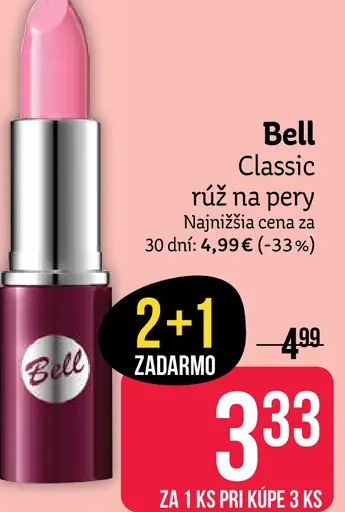Bell Classic rúž na pery