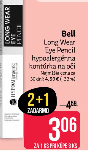 Bell Long Wear Eye Pencil hypoalergénna kontúrka na oči