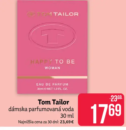 Tom Tailor Happy To Be Woman dámska parfumovaná voda