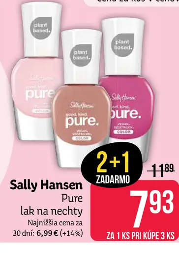 Sally Hansen Pure lak na nechty
