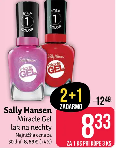 Sally Hansen Miracle Gel, lak na nechty