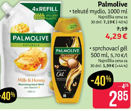 Palmolive tekuté mydlo náplň