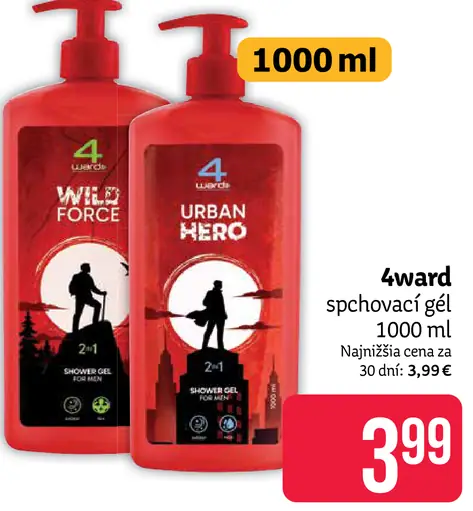 4Ward sprchový gél