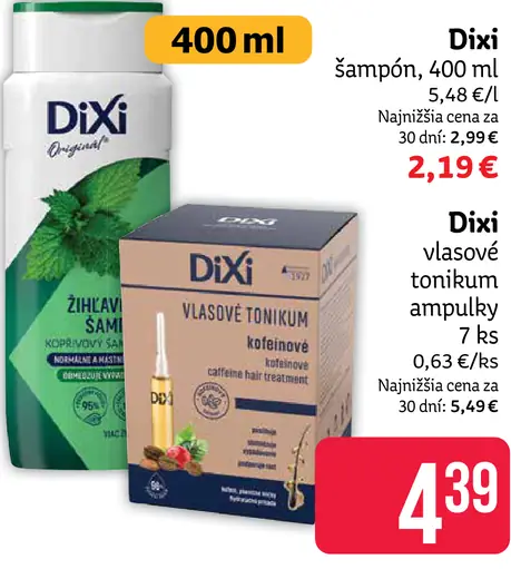 Dixi Žihľavový šampón