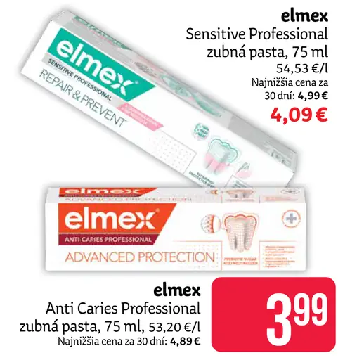 Elmex Anti Caries Professional zubná pasta