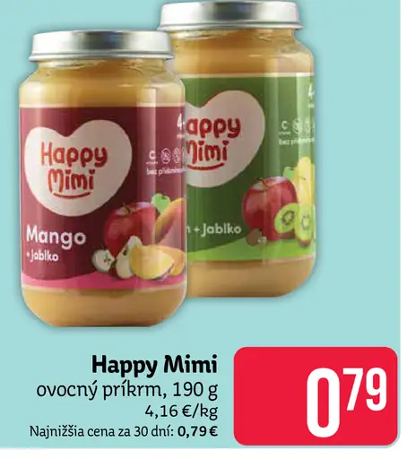 Happy Mimi ovocný príkrm