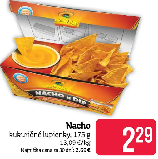 Nacho kukuričné lupienky