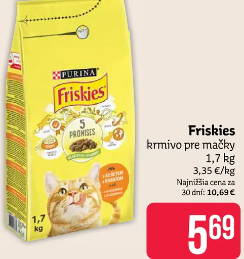 Friskies krmivo pre mačky