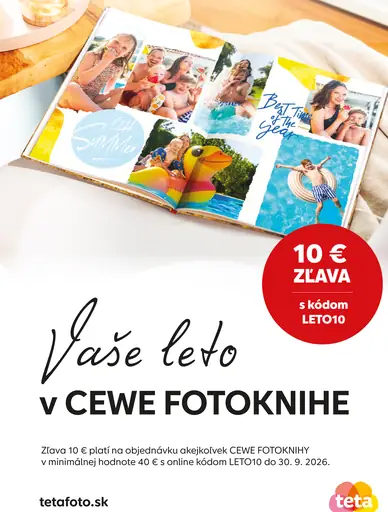 CEWE fotoknihy