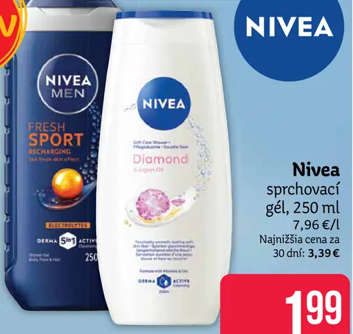 Nivea sprchovací gél