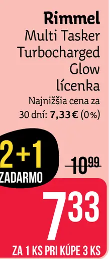 Rimmel Multi Tasker Turbocharged Glow lícenka