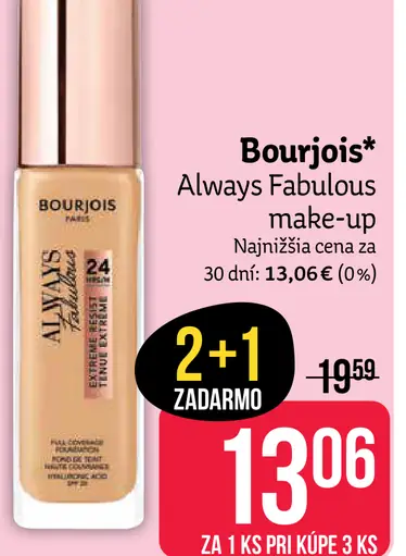 Bourjois Always Fabulous make-up