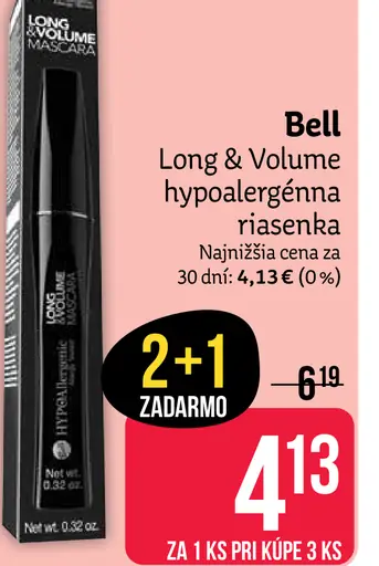 Bell Long & Volume hypoalergénna riasenka