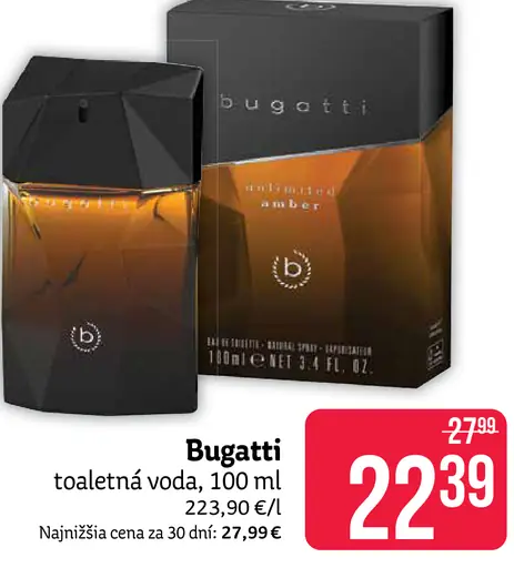 Bugatti pánska toaletná voda
