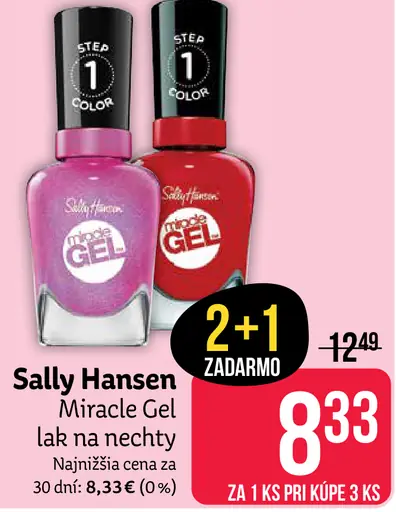 Sally Hansen Miracle Gel, lak na nechty