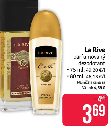 La Rive parfumovaný dezodorant