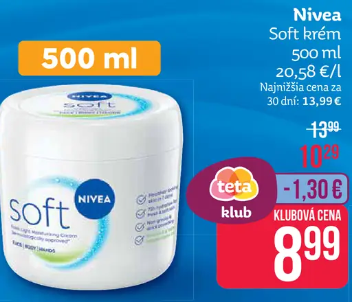 Univerzálny krém Soft Nivea