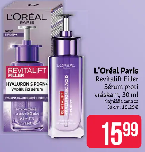 L’Oréal Paris Revitalift Filler sérum proti vráskam