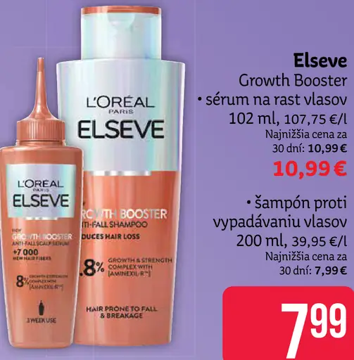 Elseve šampón proti vypadávaniu vlasov
