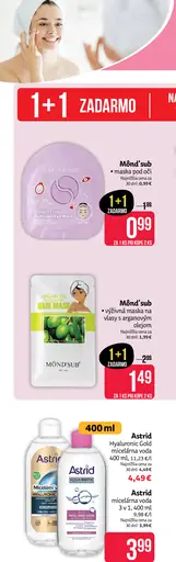 Mönd'sub Dragon Fruit hydrogelová očná maska