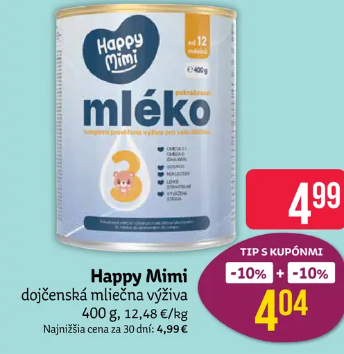 Happy Mimi dojčenská mliečna výživa