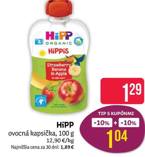 HiPP ovocná kapsička