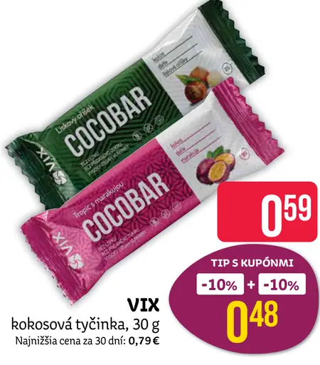 VIX kokosová tyčinka