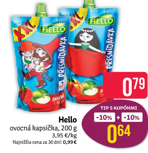Hello ovocná kapsička