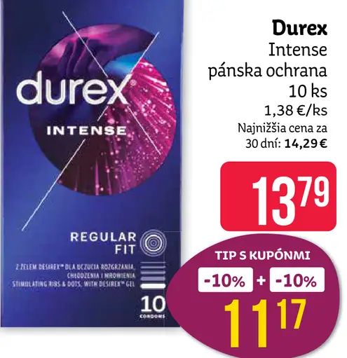 Durex Intense pánska ochrana